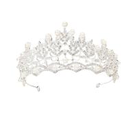 DEARMAMY 1Pièce Couronne Pour Mariage Tiara Exquise Et Accessoire Chic Pour Dames Pour Fête Halloween Demoiselle Honneur