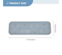 DEARMAMY 2 ensembles Double-layer Tea Set Tray Draining Serving Trays For Home Tearoom Office Multifunctional Drainage Kitchen Basket