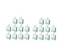 DEARMAMY 2 ensembles Fourre-Tout En Papier Boîtes À Dragées Pochettes Portables De Mariage Boîtes Pour D'Emballage En Vrac Boîtes 10 pièces * 2