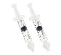 DEARMAMY 2 Ensembles irrigateurs nasaux manuels decongestion nasale irrigation nasale Rinceur nasal irrigateurs nasaux durables outils de nettoyage des fosses nasales Gel de silice blanche