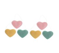 DEARMAMY 2 Ensembles Pour Le Visage Doux Nettoyage Lavage Du Visage Se Maquiller Réel Nettoyants Du Éponge 3 Pièces * 2