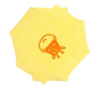 DEARMAMY 2 Paires Chaussettes de Danse pour Chaussures, Coton Jaune | Protection les Frottements, Ajustement Près du Pied, pour Répétition, Danseuses, Paire de Deux