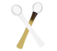 DEARMAMY 2 Pièces Barre de Massage pour Yeux Outil Accessoire de Du Visage pour Crème Contour Yeux Améliore Gonflement Fatigue