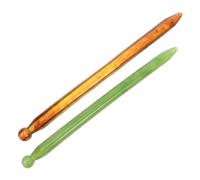 DEARMAMY 2 Pièces Beauty Massage Stick Trigger Point Acupuncture Pens For Facial And Body Reflexology Deep Tissue Relaxation Meridians Therapy