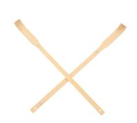 DEARMAMY 2 Pièces bois gratte- égratignure au traitement des pattes de léchage de chien les bas de Noël les plus cool gratte-tête masseur chatouiller outils bambou Khaki