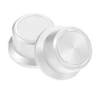 DEARMAMY 2 pièces Boutons Potentiomètre Transparents Contrôle Volume Rotatif Éclairé pour Appareils Électroniques Amplificateurs et Instruments