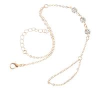 DEARMAMY 2 pièces Bracelet Main Anneau pour Femmes Chaîne Légère Confortable Design Doigt Unique Été Mode