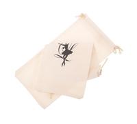 DEARMAMY 2 Pièces De Rangement Pour Chaussures De Danse De Chaussures De Voyage De Danse Des Filles De Rangement Pochettes Chaussures De Danse à Cordon De Ballet Toile
