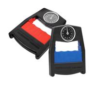 DEARMAMY 2 Pièces Dynamomètre de Poignet Compact en Abs pour Entraînement Force de Préhension, Accessoire de Musculation Adapté la Rééducation Tous Niveaux
