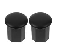 DEARMAMY 2 Pièces Embout de Protection pour Crosse de Hockey Octogonal TPE | Ajustement, Installation Facile, Meilleure Prise en Main, Protège L’extrémité de Votre Bâton