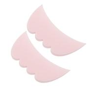 DEARMAMY 2 Pièces Mascara Shield Silicone Mascara Guard Pour Cils Mascara Shield Applicateur Garde Ensemble Réutilisable Eyeliner Pochoir Outil Eyeliner Guide Outil