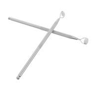 DEARMAMY 2 Pièces Masseur de Pierre de Jade Outil pour Modelage Nez Lifting Facial et Âge Stick de Beauté Portable pour Hommes et Femmes