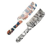 DEARMAMY 2 Pièces Peigne Brosse à Cheveux Pour Salon Plastique