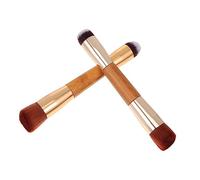 DEARMAMY 2 Pièces Pinceau à Double Tête de Brosse à Pratique pour Contouring et Highlights Outil de Professionnel pour Usage