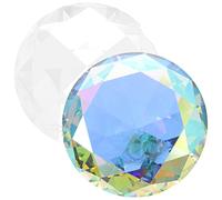 DEARMAMY 2 Pièces Presse Verre Cristal avec Décoratifs Accessoires de Photographie et Décoration Intérieure Transparent et Irisé Chacun