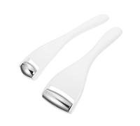 DEARMAMY 2 Pièces Rollers de Massage pour Outils Beauté Jade pour Soulagement Yeux et Rides Outils de Ergonomiques et Pratiques