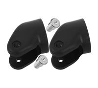 DEARMAMY 2 Pièces Support de Roulette de Bagage de Remplacement | Installation Facile, Rotation Fluide, Support Robuste, Bords Lisses sans Bavure, pour Bagages et Trolley Case
