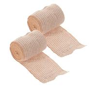 DEARMAMY 2 Rouleaux Bandes Élastiques de Compression Bandes de Sport Cohésives pour Genoux Cuisse Poignets Respirantes pour Protection Sportive