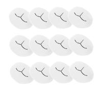 DEARMAMY 20 pièces Accessoires Bouche Marionnette DIY Bec Animal Blanc pour Jouets Tissu Nez Ours Mignon Artisanales pour Poupées et Peluches