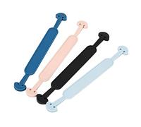 DEARMAMY 20 Pièces Ceinture de de l'oreille accessoires cordon extension noir lanières Bretelles prolongateur de rallonge de sangle de