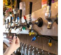 DEARMAMY 20 pièces Lot Brosses pour Nettoyage Robinet Bière Embouts Tireuse Bière Brosses Recurer Fût Entretien Compatible Tireuse et Machine Boissons