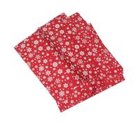 DEARMAMY 20 Pièces Papier Cadeau Noël Réversible Rouleaux Jumbo Flocons Hiver Épais Élégant pour Fêtes DIY Emballage Cadeau