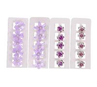 DEARMAMY 20 Pièces Small Vintage Flower Hair Clips For Braids Tiny Decorative Mini Barrettes In Sweet Retro Style Hair Accessories For Women And