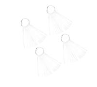 DEARMAMY 200 Pièces Plateaux de pour Vernis à Ongles Modèles Pratiques Transparents pour Nail Art avec Anneau pour Entraînement et Affichage des