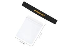 DEARMAMY 200pièces Organisateur de Photos Pochette à Bijoux Organiseur de Colliers de Bijoux Boîte à Photos Sacs à Fermeture Éclair Transparents Pochettes Auto-adhésives