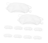 DEARMAMY 24pièces Masque De Sommeil Pour Avion Et Voyage Léger Et Portable Avec Élastique Pour Bloquer La Lumière Pour Siestes Et Nuits