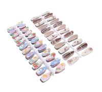 DEARMAMY 288 Pièces Faux Ongles de Noël pour Manucure de Fin Année Faux Ongles de Noël pour Décorer Soi-même Lors des Fêtes de Fin Année Style Aléatoire