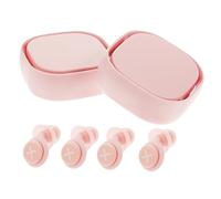 DEARMAMY 2ensembles Bouchons Oreilles Insonorisants Pour Dormir Et Apprendre Anti-bruit Simples Et Invisibles Silicone