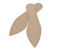 DEARMAMY 2paires Semelle Intérieure Anti-transpiration Cuir De Vache Amovible Pour Chaussures Pointues Et Talons Hauts