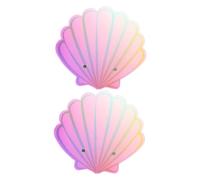 DEARMAMY 2pcs Extension De Cils Acrylique De Colle De Colle De Palette En Forme De Greffage À Outil De Greffage À Outil De Colle Adhésif Pour Les Extensions Des Cils