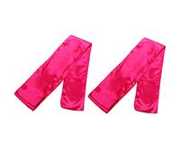 DEARMAMY 2pièces Bandeau Pour Perruque Satin -tête Sans Cheveux Lot De Foulards Soie Pratique Pour Voyage Et Décoration
