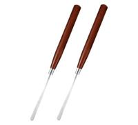 DEARMAMY 2pièces Bâtonnets De Tonification Pour Fond De Teint Liquide Outils De Manucure Mélangeurs De Peinture Spatules De Maquillage Dissolvants Pour Vernis à