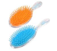DEARMAMY 2pièces Brosse Ondulée Rigide Et Brosse à Cheveux Outils De Coiffure Avec Peigne à Cheveux Et Peigne à Airbag Femelle