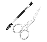 DEARMAMY 2pièces Kit De Toilettage Pour Sourcils Ciseaux De Coupe Et Peigne à Sourcils Outils De Beauté Et Filles