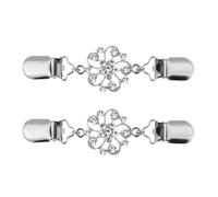 DEARMAMY 2pièces Lot De Pinces à Vêtements Pour Cardigans Femmes Pinces à Châle Attaches Pour Foulards