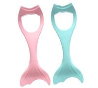 DEARMAMY 2pièces Outil de Maquillage pour Yeux Recourbe-cils Pochoir Eyeliner et Protège-cils Guide Applicateur de Mascara Accessoires de Maquillage pour Fille