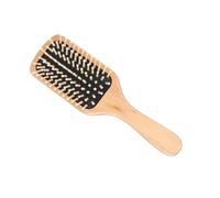DEARMAMY 2pièces Peigne Carré Bois Pour Massage Du Cuir Chevelu Et Soins Capillaires Lot De Noir Pratique Pour Usage Domestique Et Salon