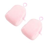 DEARMAMY 2pièces Petit Peluche pour Fille Pochette Mignonne Peluche avec Porte-clés à pour Garçon Fille Accessoire Pratique Et