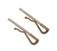 DEARMAMY 2pièces Pince à Billets avec Clips De Vérification pour Portefeuille De Pratique Et Antique