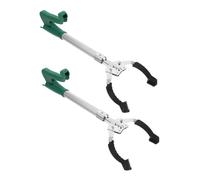 DEARMAMY 2pièces Pince à Détritus Et Outil De Ramassage Lot De Pincettes Pour Déchets Conception Ergonomique Facile à Utiliser Pour Tâches Ménagères Et Entretien