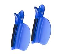 DEARMAMY 2pièces Pinces à Cheveux Pour Extensions Et Mèches Outil De Coiffure Plastique Résistant Déformation Pinces De Séparation Pour Coiffure