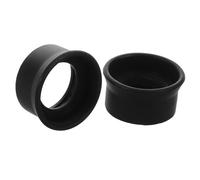 DEARMAMY 2pièces Protections Oculaires Caoutchouc Lot pour Microscope Et Jumelles Système Anti-Vibration Facile à Installer pour Matériel Scientifique Extérieur