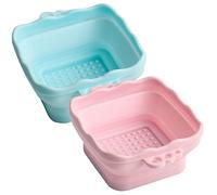 DEARMAMY 2pièces Tapis De Nettoyage Pour Pinceaux De Maquillage Nettoyants Pour Pinceaux Cintre Pour Simple Et Pratique Facile à Utiliser