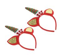 DEARMAMY 2pièces -tête Licorne Adorable Pour Fête Lot De Cheveux De Fille Pour Anniversaire Coiffure De Party Sans Marque