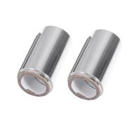 DEARMAMY 2rouleaux Aluminium Professionnel Pour Coiffure Outil De Coloration Et Décoloration Thermiques Avec Découpe Sans Ciseaux Pour Salon De Coiffure Et Mise Plis