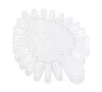 DEARMAMY 2sacs Vernis à Ongles Forme De Cœur Lot De Cartes De Couleur Ongle Carte De Distinction De Couleur Pour Exposition De Manucure Transparent